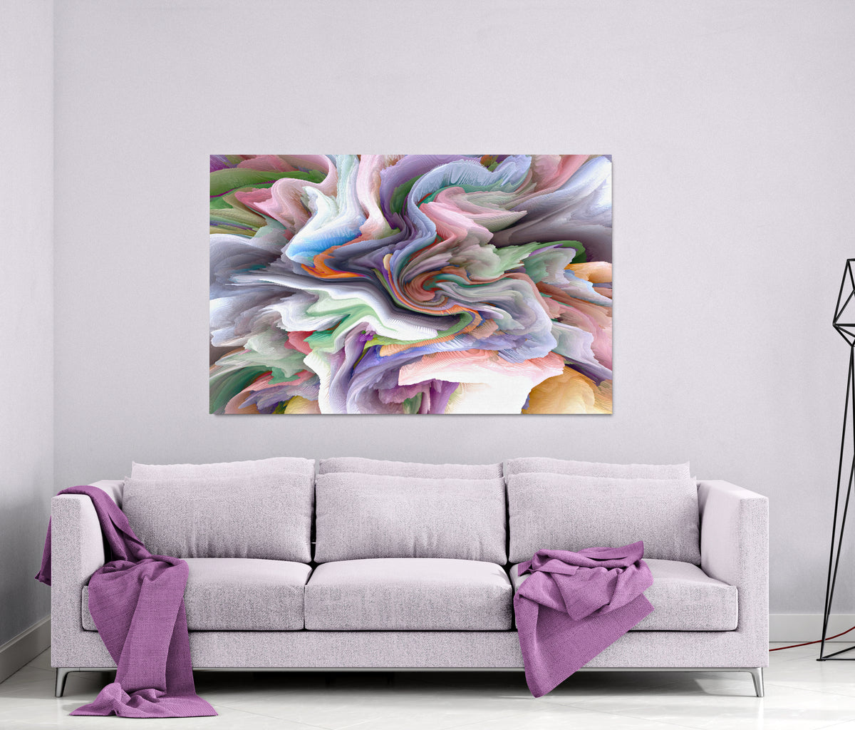 "Colored Swirl"